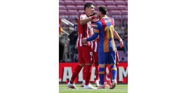 Prima amichevole di Lionel Messi e Luis Suárez